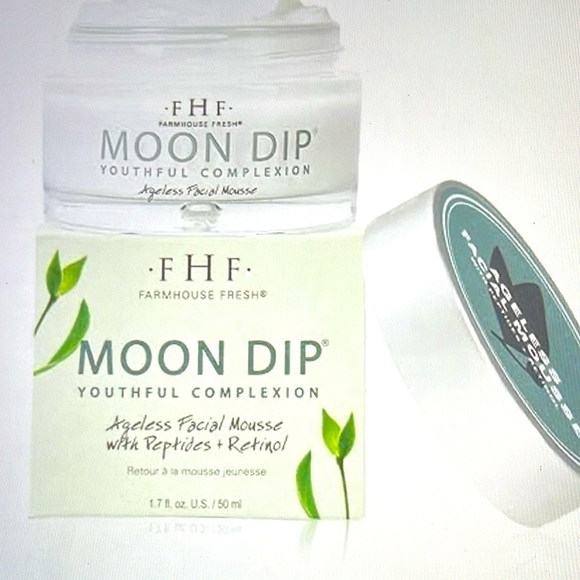 FARMHOUSE FRESH Other - 🔥FHF🔥AGELESS FACIAL MOUSSE W/PEPTIDES+RETINOL MOON DIP FACIAL MOISTURIZER NIB